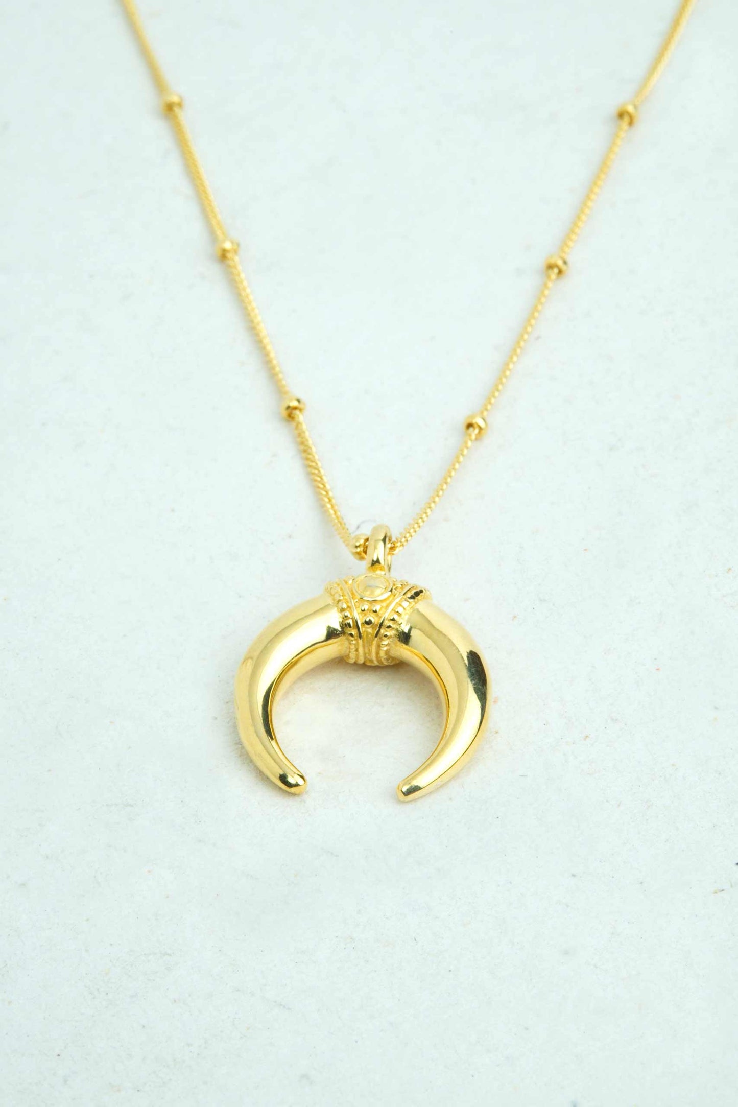 Golden Moonlight Necklace