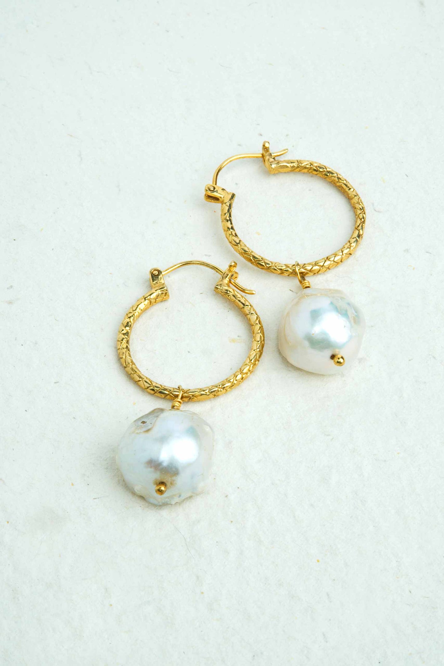 Infinity Pearl Earrings