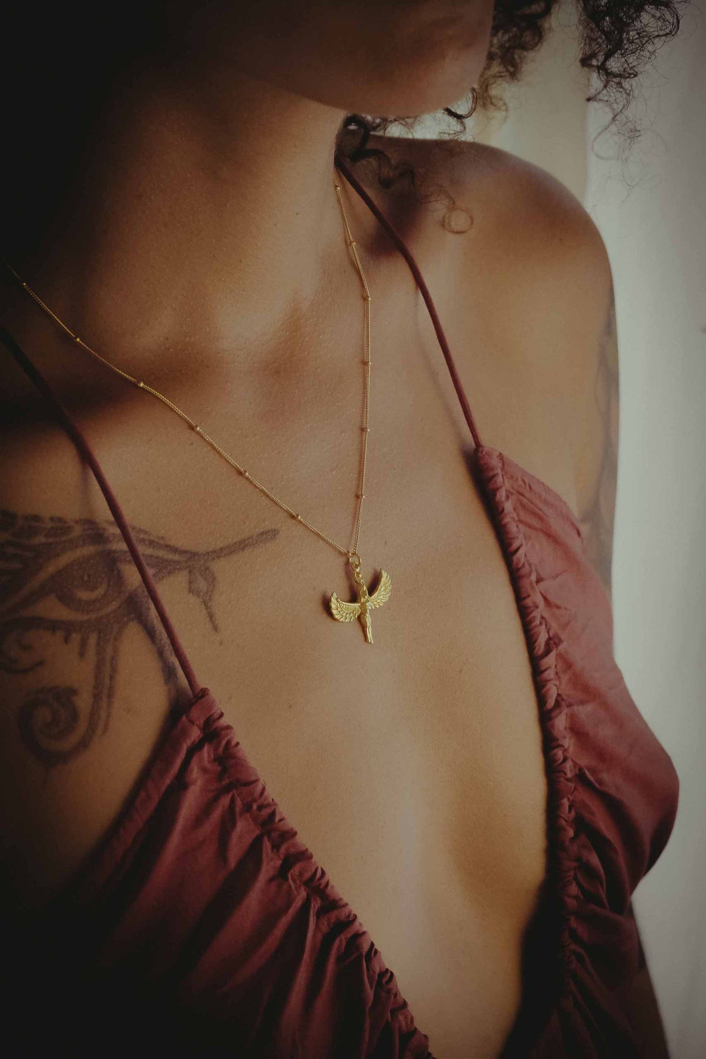 Isis Wings Necklace