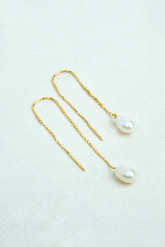 Mini Pearl Dot Earrings